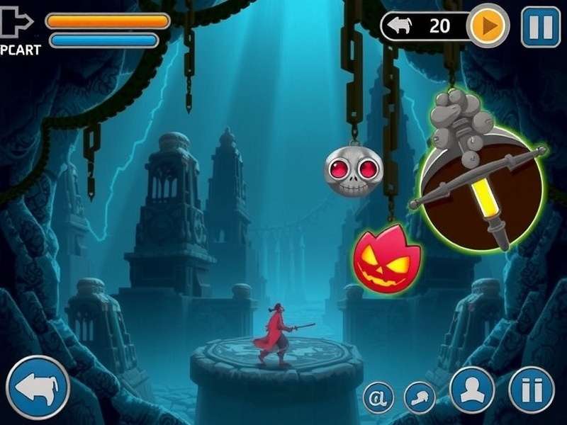 Spooky Temple Odyssey Gameplay Screenshot